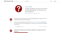 Desktop Screenshot of leoville.net