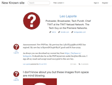Tablet Screenshot of leoville.net